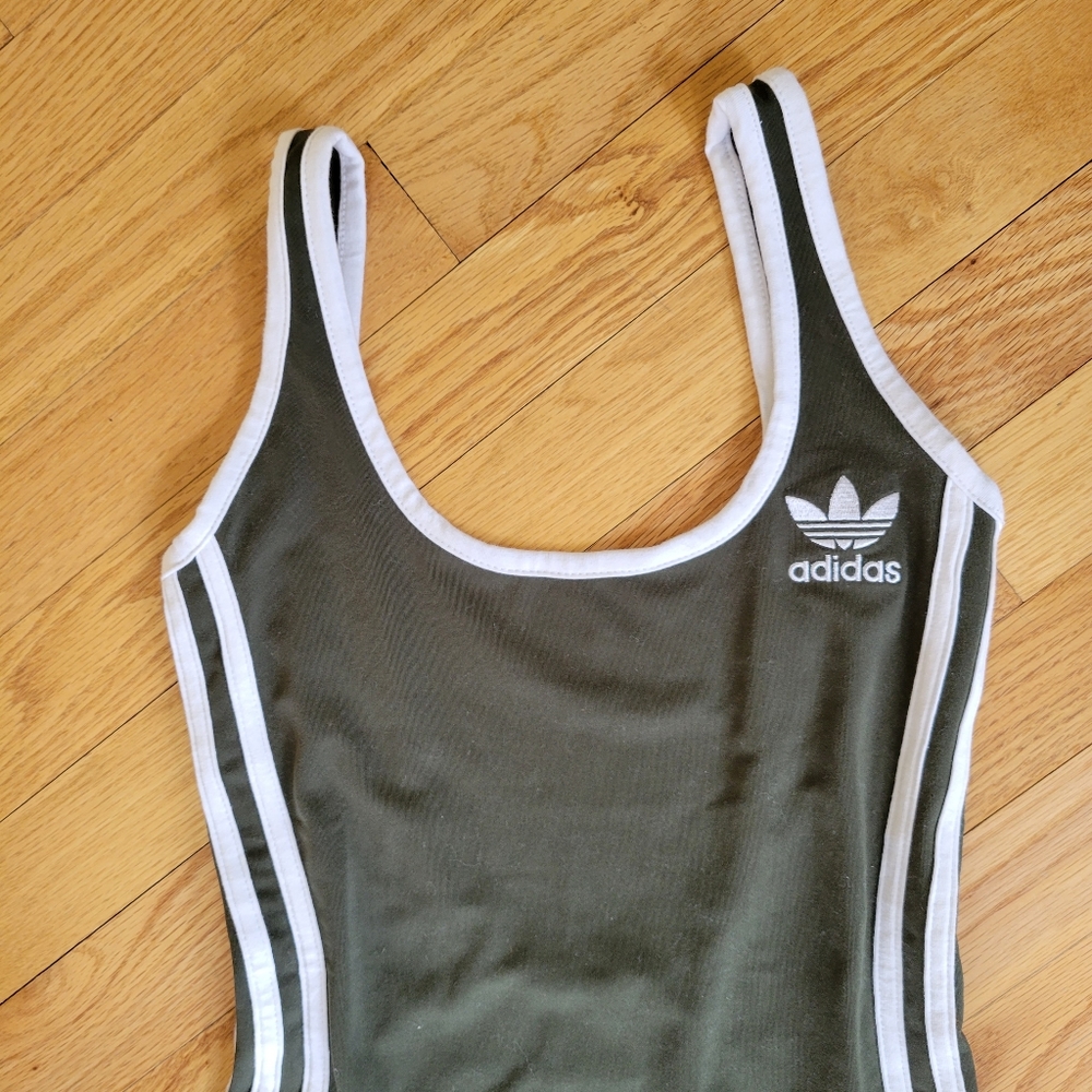Adidas bodysuit scoop back